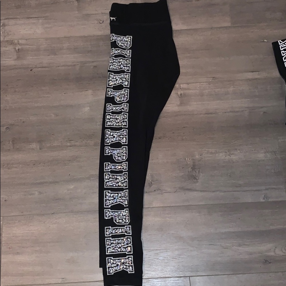 PINK VS BLING leggings